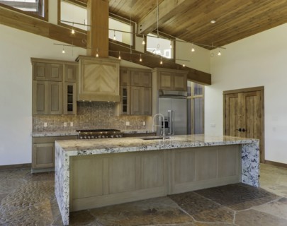 Large open kitchen