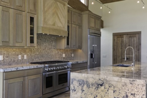 Large open kitchen