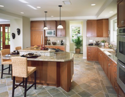 Contemporary Kitchen In Coastal Home
