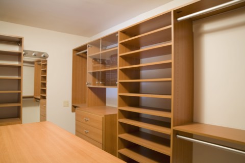 Empty Walk In Closet