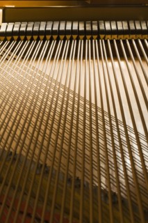 Interior of Piano