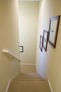 Photographs in Stairwell