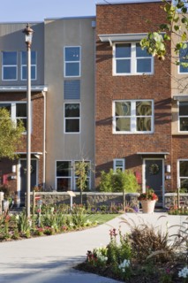 Front Exterior of Town homes