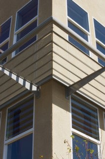 Exterior Shots of Contemporary Condominiums