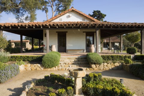 Spanish Style Exterior and Landscape