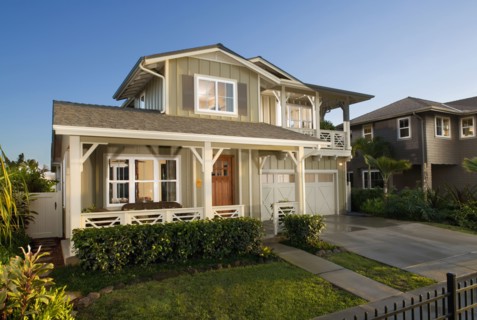 Front Exterior of Craftsman Style Home