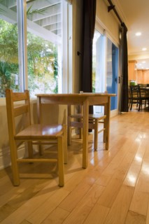 Children's Table in Kitchen