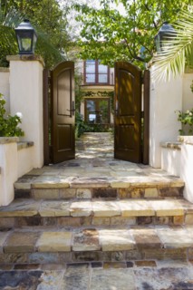 Steps Leading to Large Front Gate