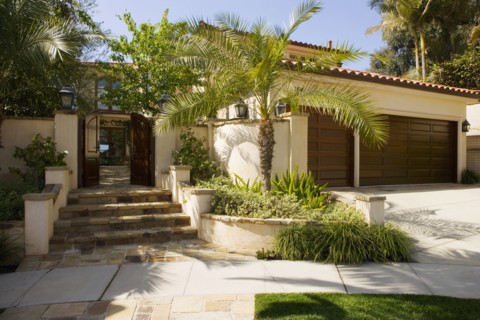 Front Exterior of Spanish Style Home