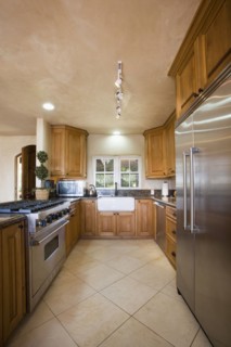 Interior of a contemporary kitchen