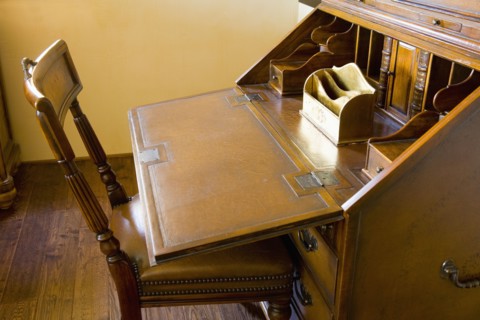 Vintage fold out desk