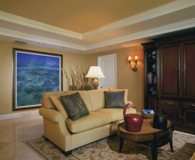 Contemporary living room