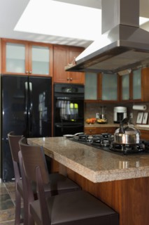 Kitchen in traditional home