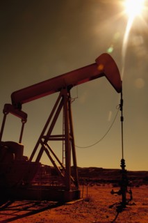 Oil pump drilling in remote field