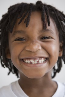 Close up of African boy
