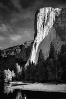 Sheer rock face