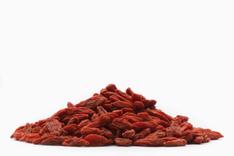 Pile of goji berries