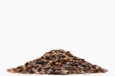Pile of pepper flakes