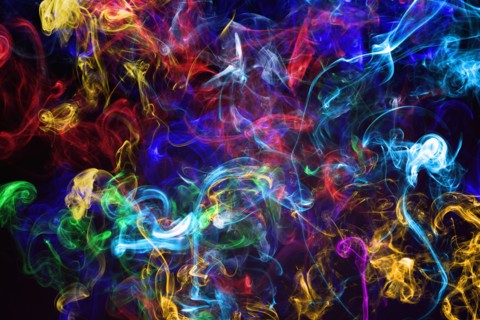 Multicolor smoke