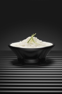 Bowl of white rice