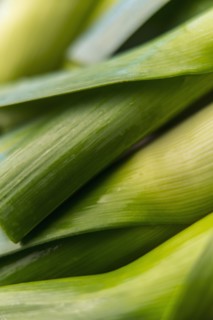 Stalks of green vegetable