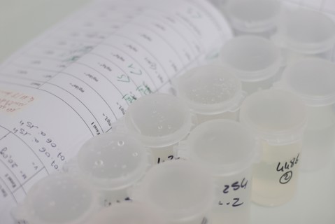 Report and sample containers