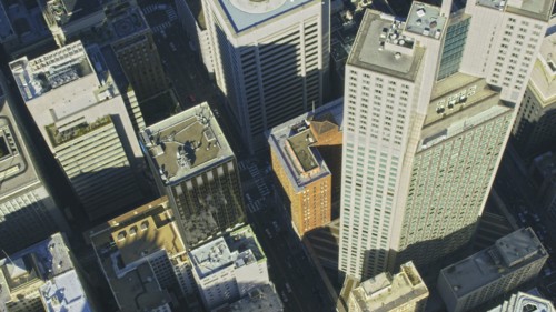 Aerial view of cityscape