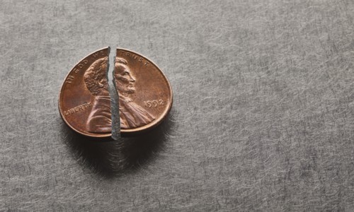 Broken penny