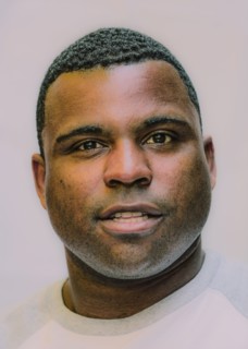 Close up of Black man smiling