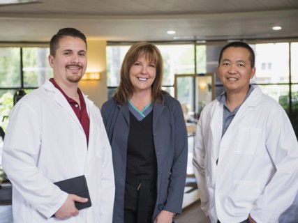 Portrait of physical therapists