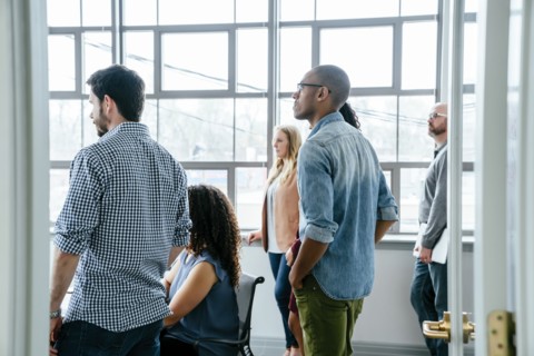 Business people in conference room