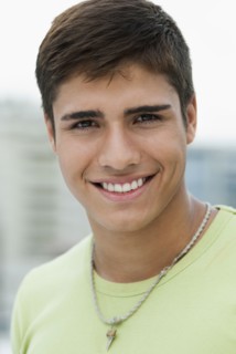 Smiling Caucasian man