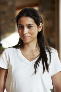 Hispanic woman smiling