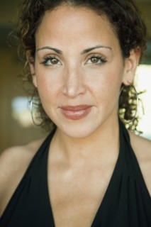Confident Hispanic woman