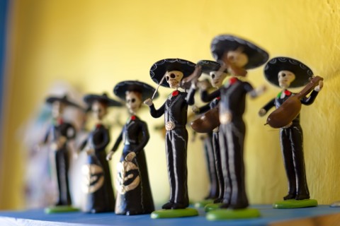 Day of the Dead statuettes
