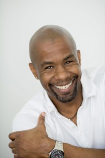 Smiling Black man