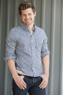 Man smiling outdoors
