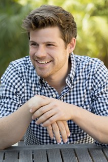 Man sitting outdoors