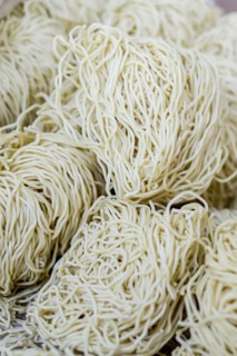 Noodles for sale in market
