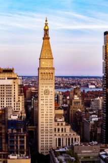 Aerial view of New York cityscape