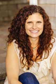 Caucasian woman smiling outdoors