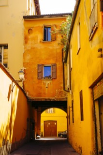 Alley in Bologna