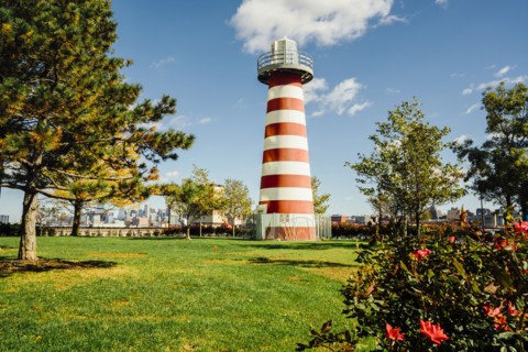 Lefrak Point Lighthouse