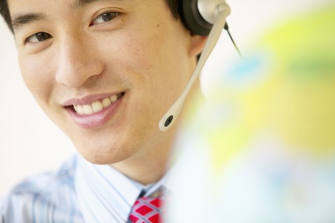 Close up portrait of businessman