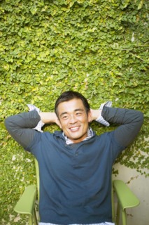 Man sitting in chair