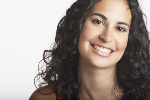 Young woman smiling for the camera