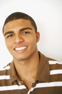 Portrait of young Hispanic man