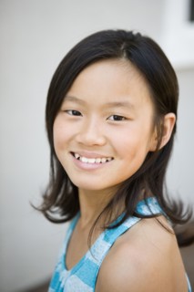Smiling Chinese girl