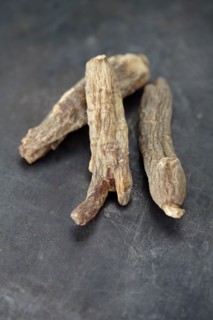 Close up of Kirin red dried ginseng