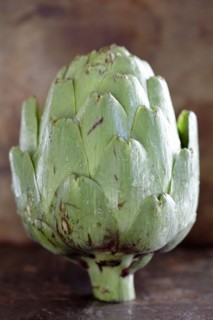 Close up of artichoke